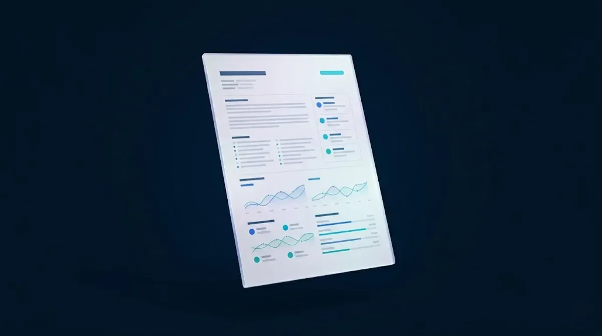 Minh hoạ memo AI tổng hợp từ dữ liệu